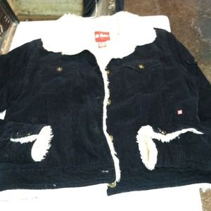 Black corduroy jacket