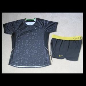 ✨ Sale✨Nike Fit & Livestrong Cheetah
