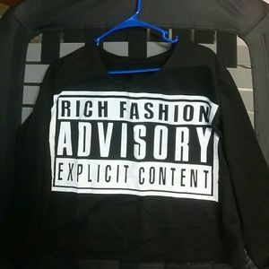 Long sleeve sweatshirt