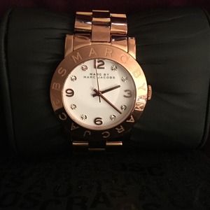 Marc by Marc Jacobs rose gold watch