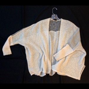 Free People Cardigan w/ Lacey-Details