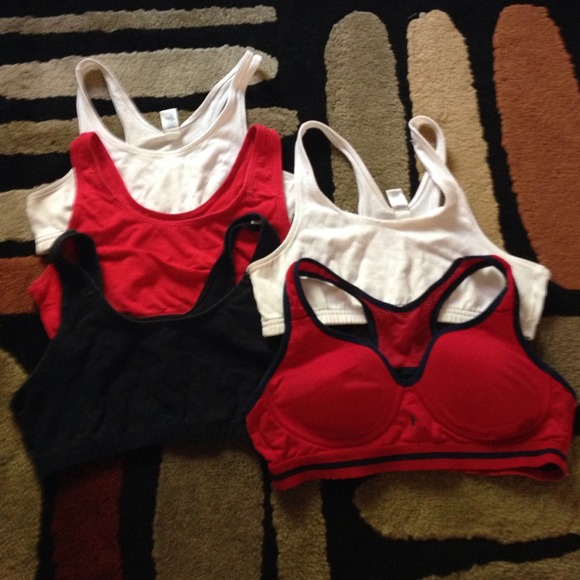 Set of 5 Sports bras