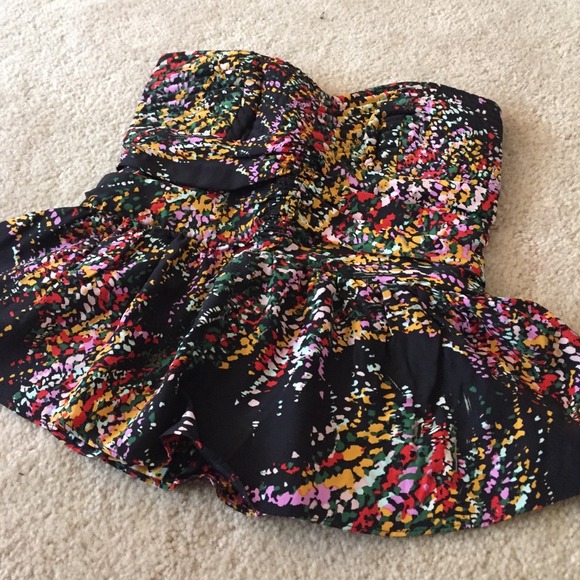 Parker Peplum Tube Top