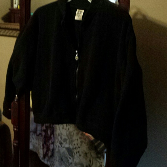 Athletic fleece jacket