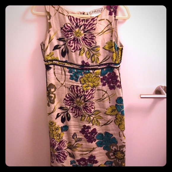 Floral business dress