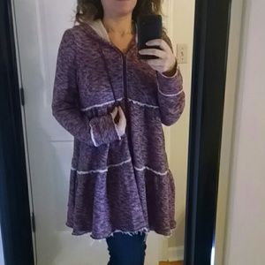 Free People purple jacket
