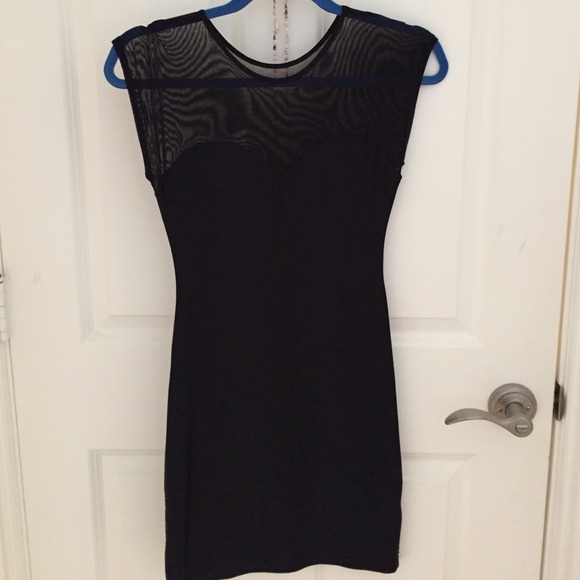 American apparel black dress