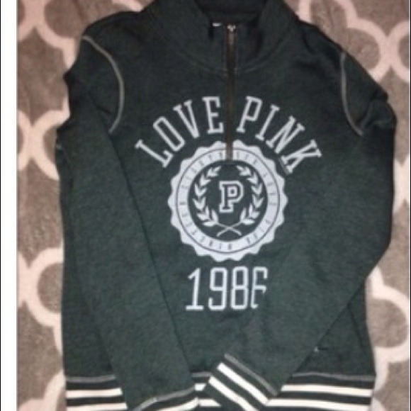 Victoria's Secret sweatshirt half zip