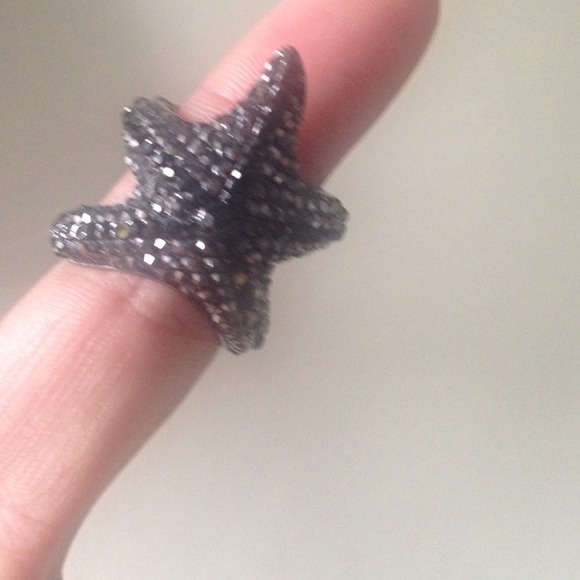 Black stone ring - Picture 2 of 2