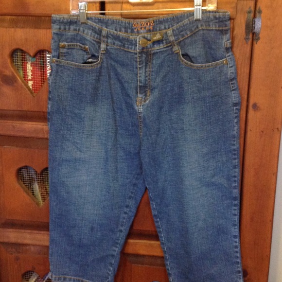 Ladies denim Capri