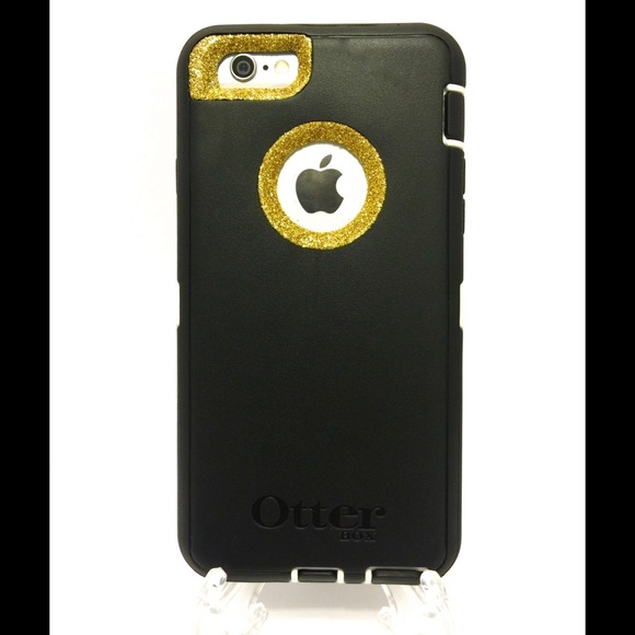 iPhone 6 (4.7 )OtterBox Defender Case black / gold - Picture 3 of 3