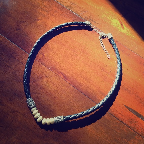 Silpada leather necklace