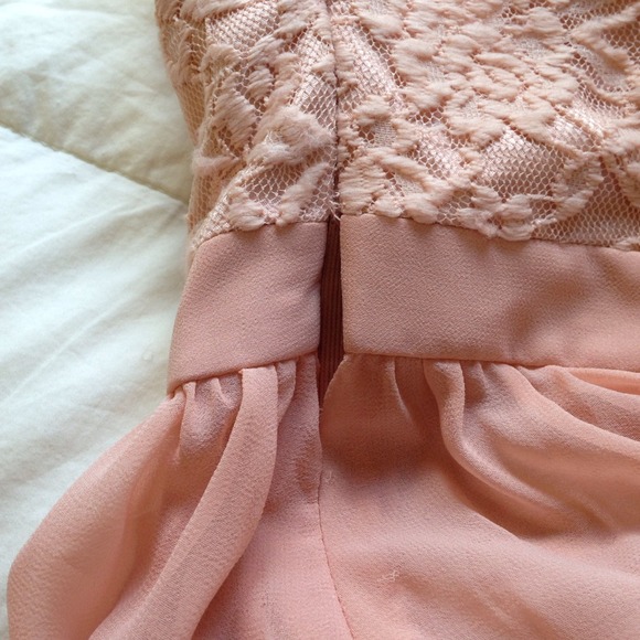 Lace/sheer high-low dress 💋 - Picture 4 of 4