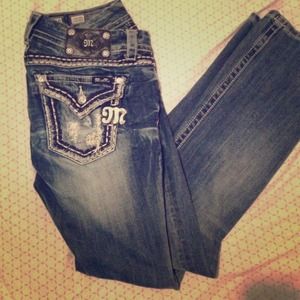 Miss me jeans, barely worn!