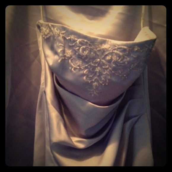 David's bridal brides maid dress.
