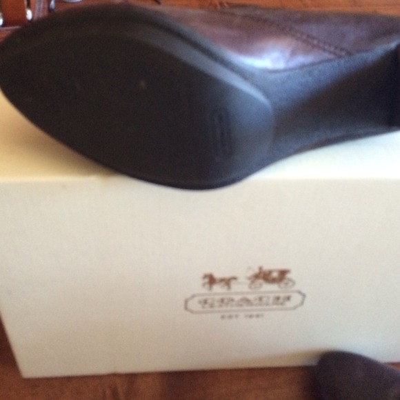 Leather ankle boots by Coach - Picture 3 of 3