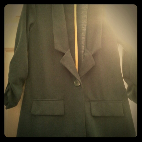Teal light blazer ..