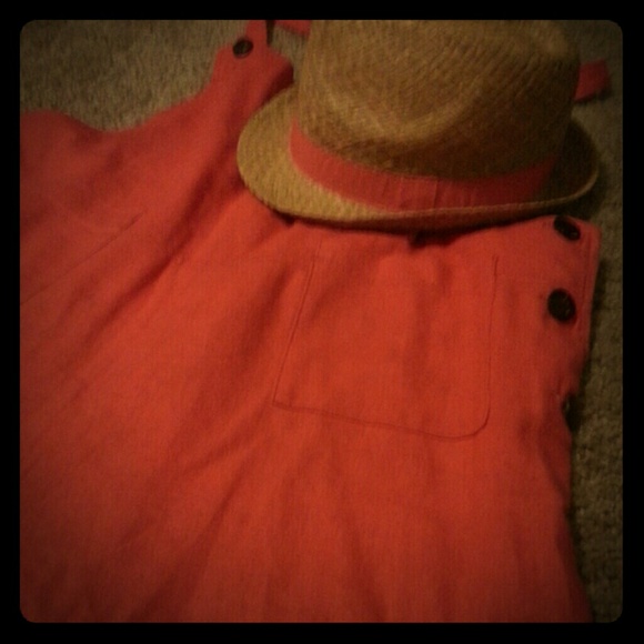 One piece coral jump suit