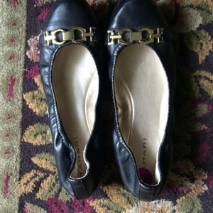 Upscale Black Flats