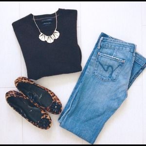 Banana Republic Brown Heritage Fine Merino Wool