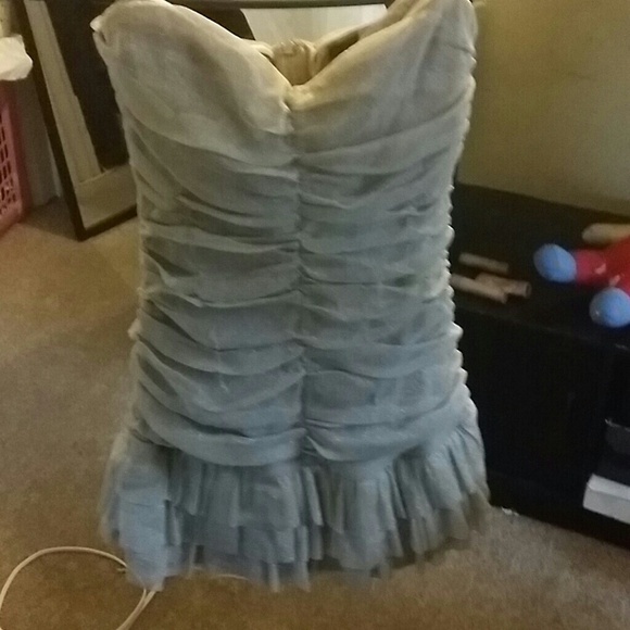 Beige party dress