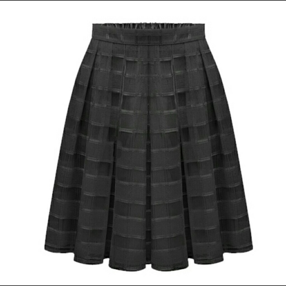 Black skirt