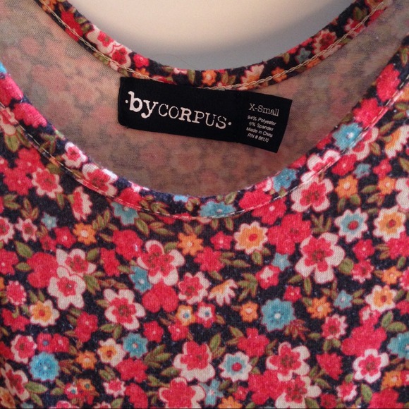 Skater Floral Dress By Corpus - Picture 3 of 3