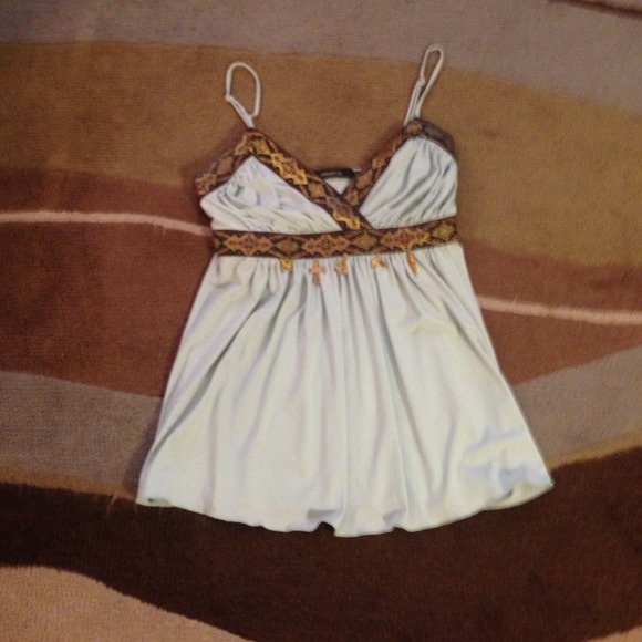 Cute Arden B strappy top for going out!