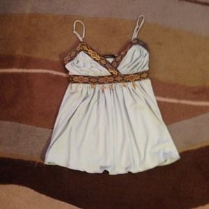 Cute Arden B strappy top for going out!