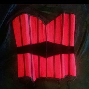Red Velvet Corset