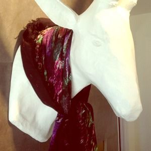 Authentic Alexander McQueen Scarf - Abstract Skull