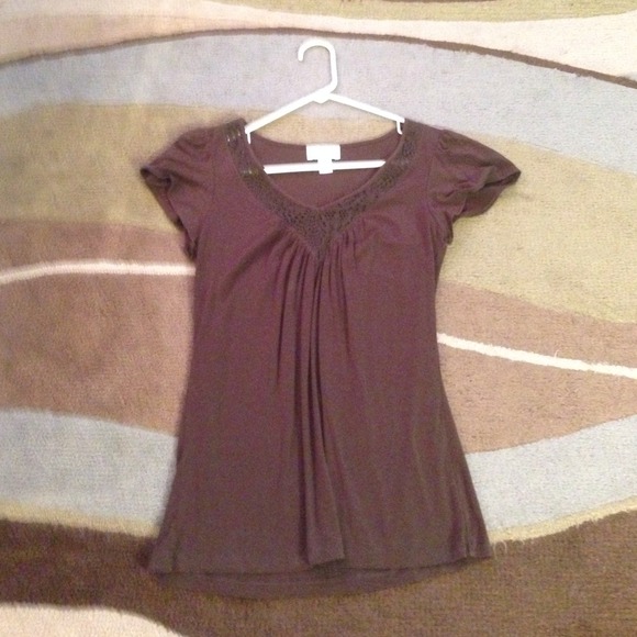 Cute brown top
