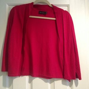 The Limited red cardigan size Small