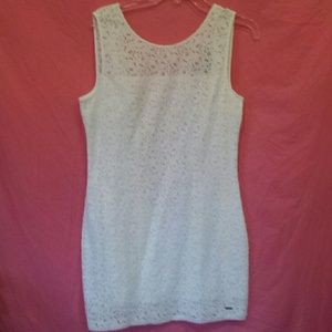 White Hollister dress