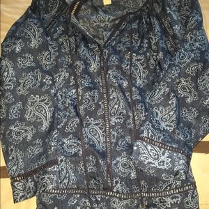 MK paisley tunic