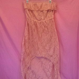 Rue 21 high low strapless dress