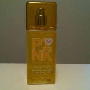 PINK shimmer and shine body spray