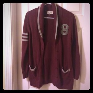 Varsity cardigan