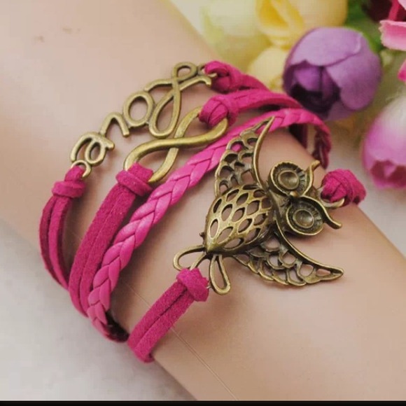 Infinity Love Owl Friendship Bracelet