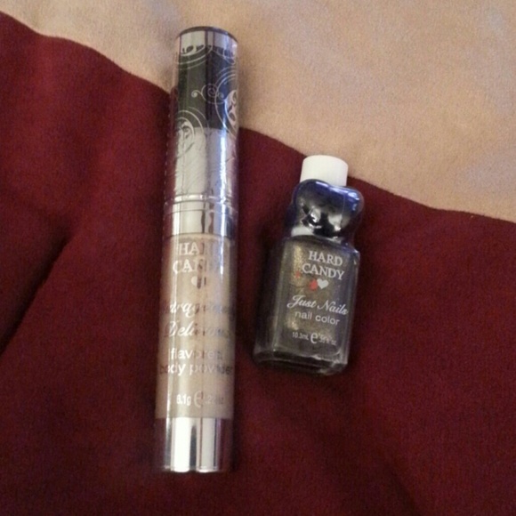 Hard candy FLAVORED body powder & nail polish