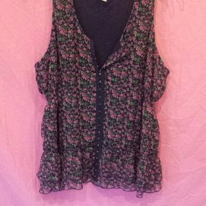 Decree flower tank top