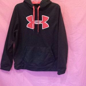 Under armour hoodie mens.red label