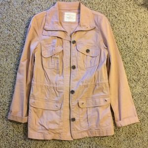 Light pink utility jacket