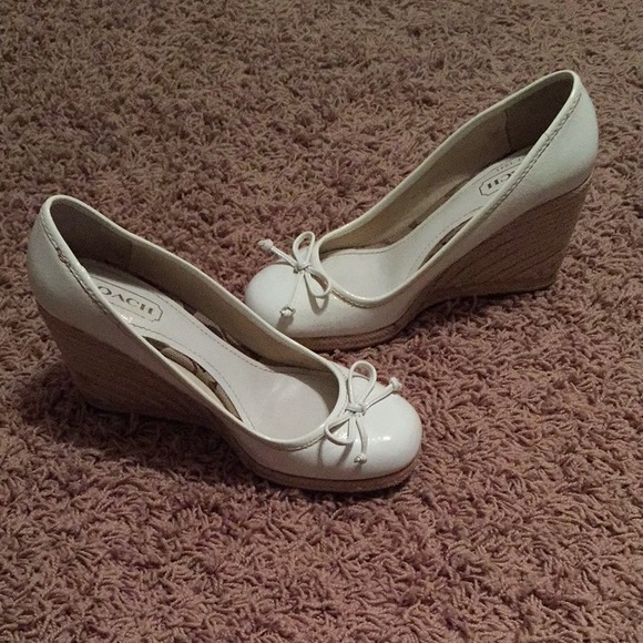 Coach wedges shoes