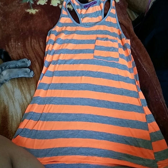 Neon Stripped Top