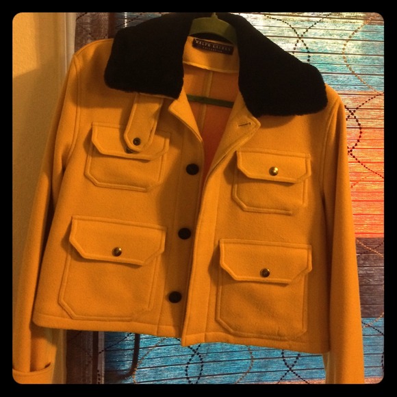 Ralph Lauren yellow jacket