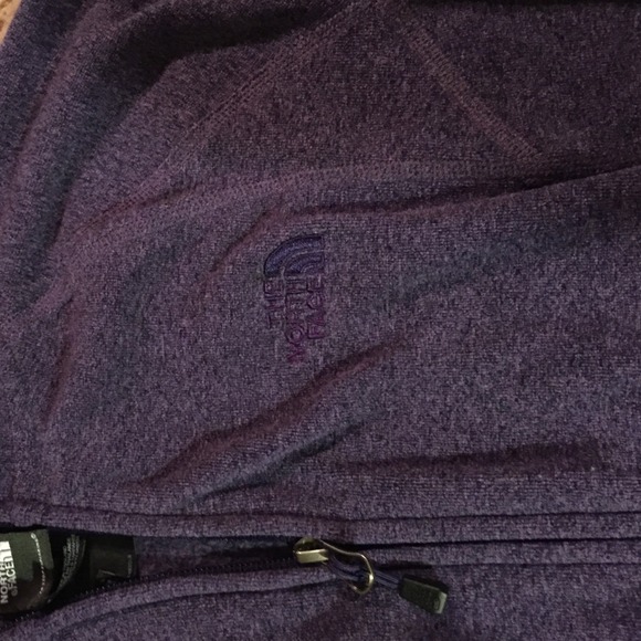 North Face hooded, full zip jacket, sz M - Picture 4 of 4