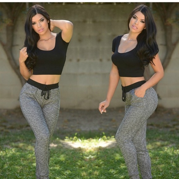 Bundle of two boots and joggers