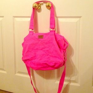 Victoria secret pink mini duffle bag! ❌hold❌