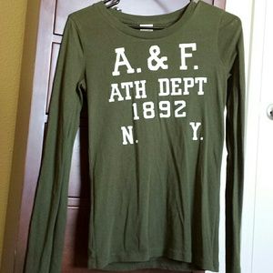 A&F long sleeve shirt